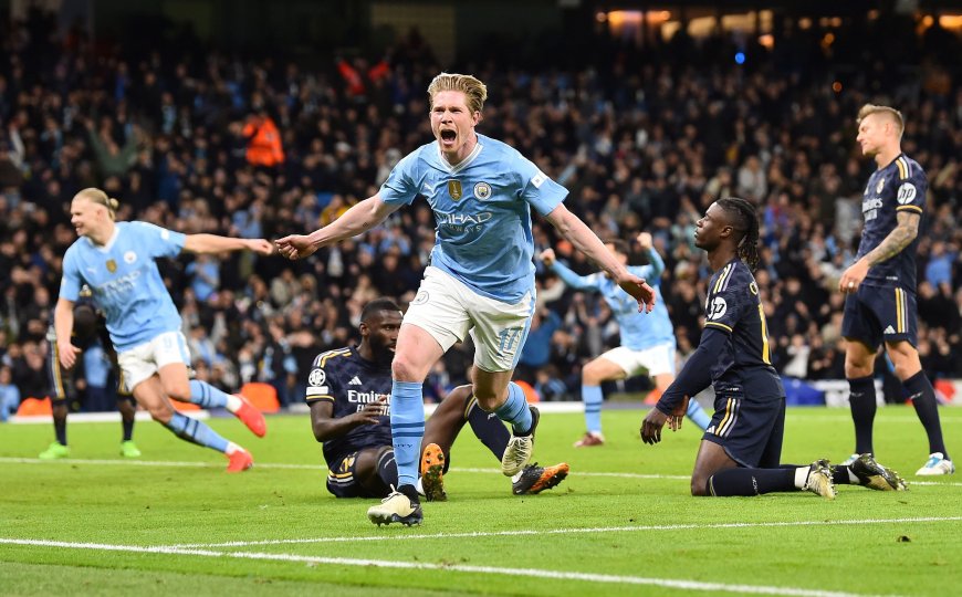 Manchester City - Real Madrid: la Champions en directo | City y Madrid se jugarán el pase a semifinales en la prórroga
