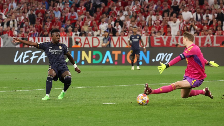 Bayern - Real Madrid, en directo | El Madrid gana al descanso con un gol de Vinicius