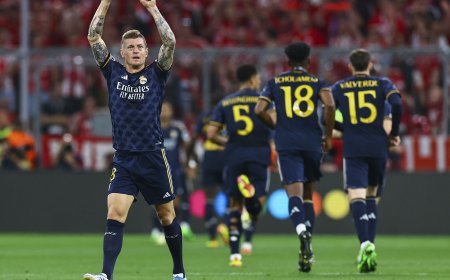 Kroos sigue señalando el camino a Vini