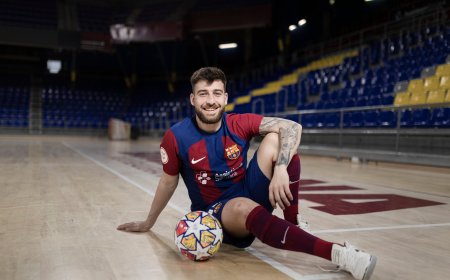 Catela, kilos de gran fútbol para la Final Four de la Champions de fútbol sala
