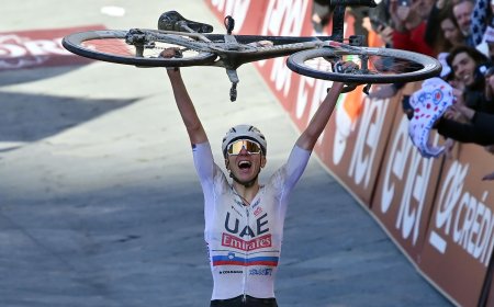 Comienza en Turín el primer Giro de Italia de Tadej Pogacar