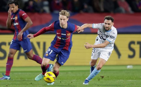 Girona - Barcelona, en directo | Christensen y Dobvyk, dos goles para empezar