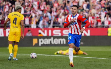 El Girona abrasa al Barcelona