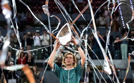Rublev recoge el testigo de Safin en Madrid