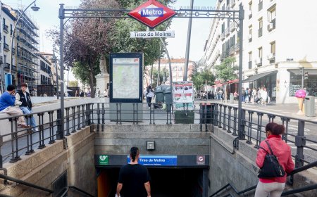 Muere un hombre de 25 años al ser arrollado por el metro de Madrid mientras orinaba en las vías