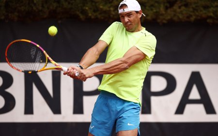 Roma, el test definitivo para Nadal: “La línea está subiendo, y quiero seguir”