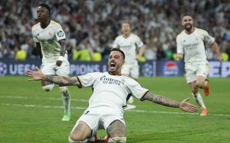 Joselu, el último santo del Real Madrid: “Noches como esta no entran en mis sueños”