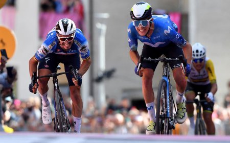Pelayo Sánchez consigue la primera victoria española en el Giro de Italia desde hace cinco años