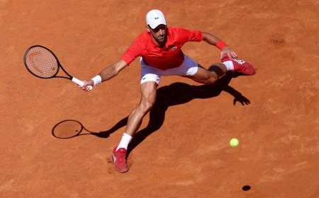 Novak Djokovic es eliminado del Masters de Roma en dieciseisavos de final