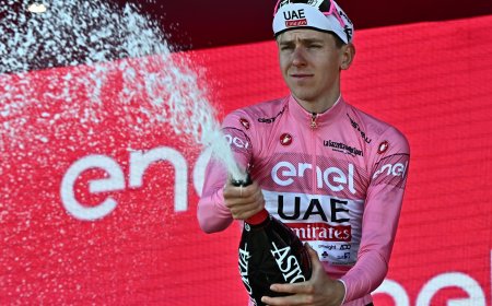 Tadej Pogacar decide hasta en las llegadas masivas del Giro