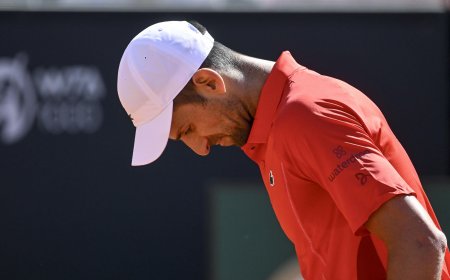El desconcertante presente de Djokovic, el rey apagado
