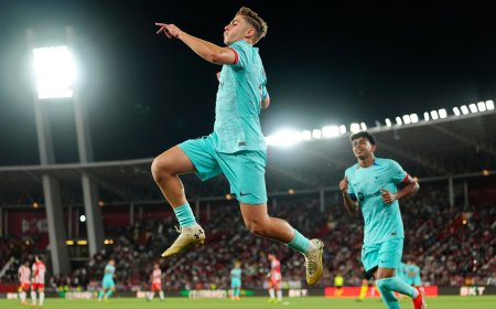 Fermín disimula la desgana del Barcelona en el triunfo ante el Almería