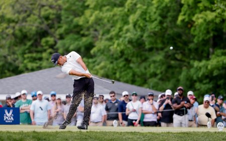 Schauffele vuela en el PGA de Valhalla, Scheffler acecha y Jon Rahm remonta