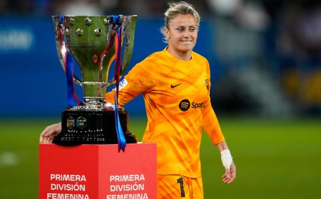 La penúltima final de Sandra Paños con el Barcelona