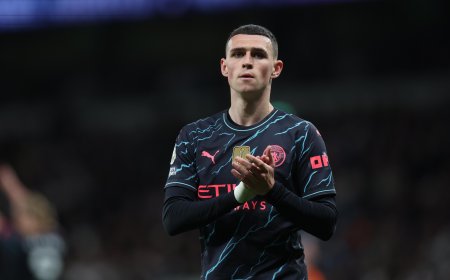 La explosión goleadora de Phil Foden lo convierte en el jugador del año en la Premier