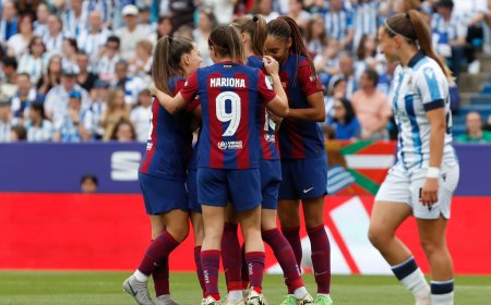 Barcelona - Real Sociedad, en directo | Al descanso, el Barça golea a la Real en La Romareda