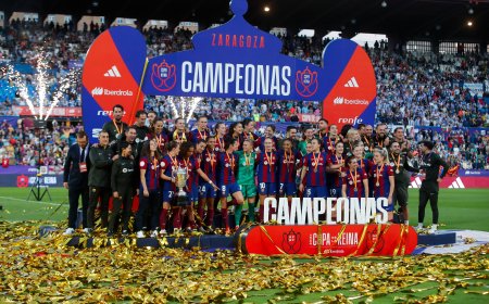Un Barcelona insaciable ya es tricampeón tras una goleada histórica a la Real en la final de la Copa