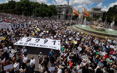 18.000 manifestantes llenan las calles de Madrid por la sanidad pública: “Es un derecho, no queremos perderlo”