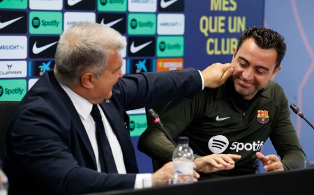 Laporta y Xavi o el desgarro del Barça