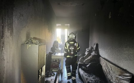 Un hombre se arroja por la ventana para huir del incendio de su casa en Fuenlabrada
