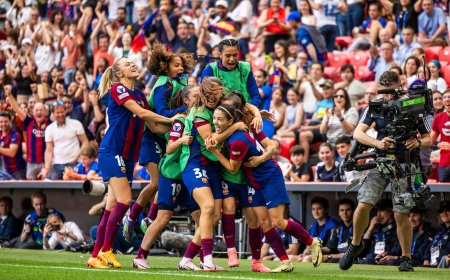 Barcelona - Olympique Lyon, en directo | Aitana Bonmatí: “Soy una privilegiada de estar viviendo esto con el club de mi vida”