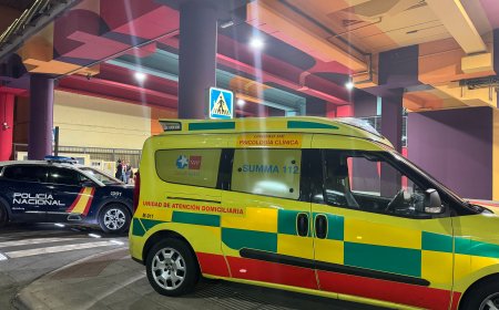 Un joven, herido grave al electrocutarse en la catenaria y caer a las vías del tren en estación de Fuenlabrada
