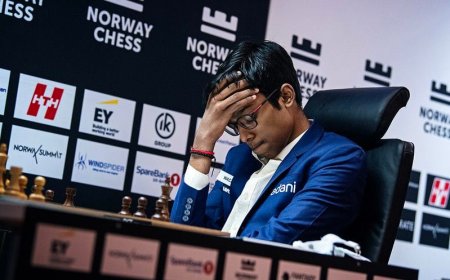Nakamura baja de la gloria a Praggnanandhaa y toma el mando tras la 4ª ronda
