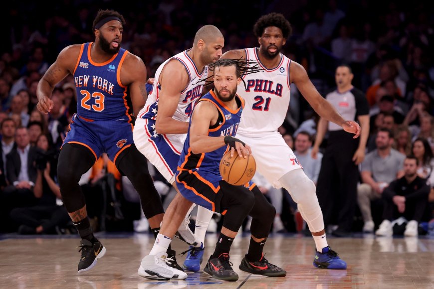 Los Knicks dejan fuera de los ‘playoffs’ a los 76ers de Joel Embiid en un partido loco