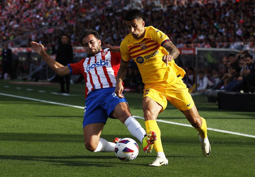 Girona - Barcelona, en directo | Un doblete de Portu acaba con los azulgrana