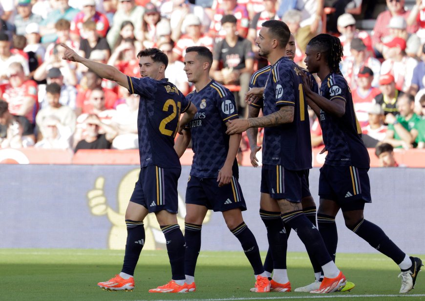 Granada - Real Madrid, en directo | El Madrid estrena su condición de campeón y golea al descendido Granada