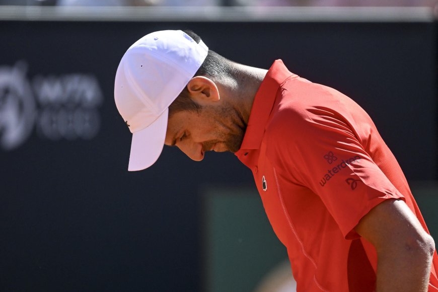El desconcertante presente de Djokovic, entre dudas y tropiezos