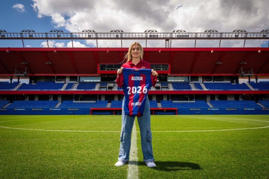 El Barcelona renueva a Alexia Putellas hasta 2026