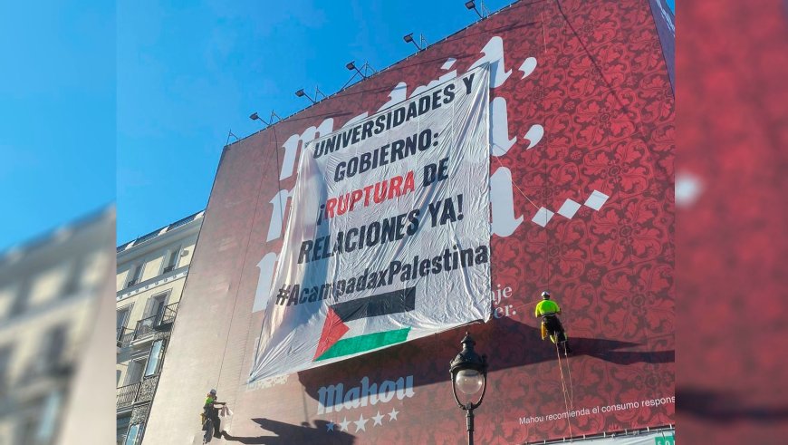 Los universitarios de Madrid acampados por Gaza y los vicerrectores vuelven al diálogo, en medio de una escalada de acciones