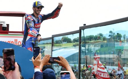 Pecco Bagnaia evoca los mejores días de Valentino Rossi en el gran premio de Italia