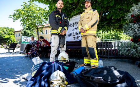 Bomberos en tierra de nadie y en huelga de hambre: “Prefiero morir a renunciar”