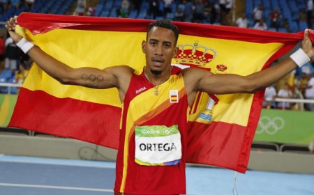 Las lágrimas de Orlando Ortega, “ni máquina ni robot”, en los Europeos de atletismo de Roma