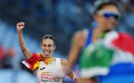 La pesadilla de Laura García Caro, que pierde el bronce del Europeo de atletismo en los últimos metros cuando ya lo celebraba