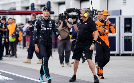 Russell le da un alegrón a Mercedes y partirá primero en el GP de Canadá