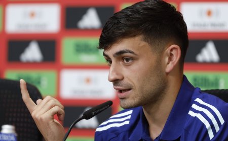Pedri, ante el debut de España: “No tengo miedo a una recaída, es la prensa la que tiene miedo”