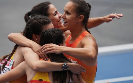 Los relevos lideran la velocidad española en los Europeos de atletismo