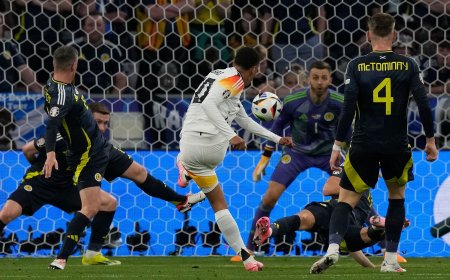 Alemania - Escocia, en directo | Havertz marca de penalti el tercer gol de Alemania en el partido inaugural