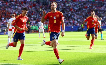 España - Croacia, la Eurocopa en directo | Carvajal marca el tercero para España un poco antes del descanso