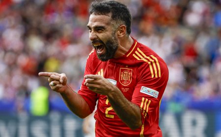 El Dani Carvajal de los discursos y los goles que nació en De Kuip