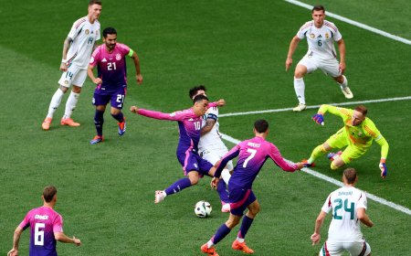 Alemania - Hungría, en directo | Los alemanes rozan el segundo gol con un tiro de Musiala al lateral de la red