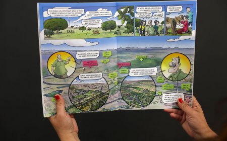 Madrid promociona el proyecto del Bosque Metropolitano entre los niños con un cómic de “pura propaganda”