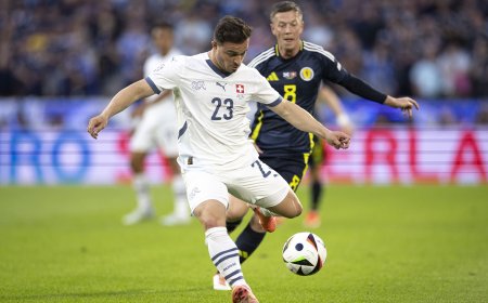 Escocia - Suiza, en directo | Los suizos y los escoceses empatan y se jugarán la clasificación a octavos en el último partido