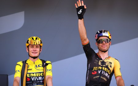 Jonas Vingegaard y Wout Van Aert correrán el Tour de Francia