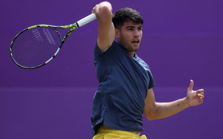Alcaraz cae ante Draper en Queen’s