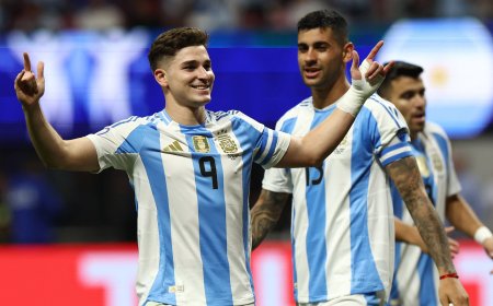 Argentina doblega a Canadá en su debut en la Copa América (2-0)