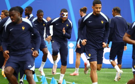 Realidad y comedia de la máscara de Mbappé, cuya titularidad ante Países Bajos sigue siendo incógnita